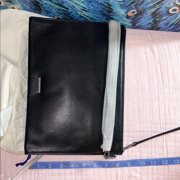 Rebecca Minkoff Black Clutch with Dustbag